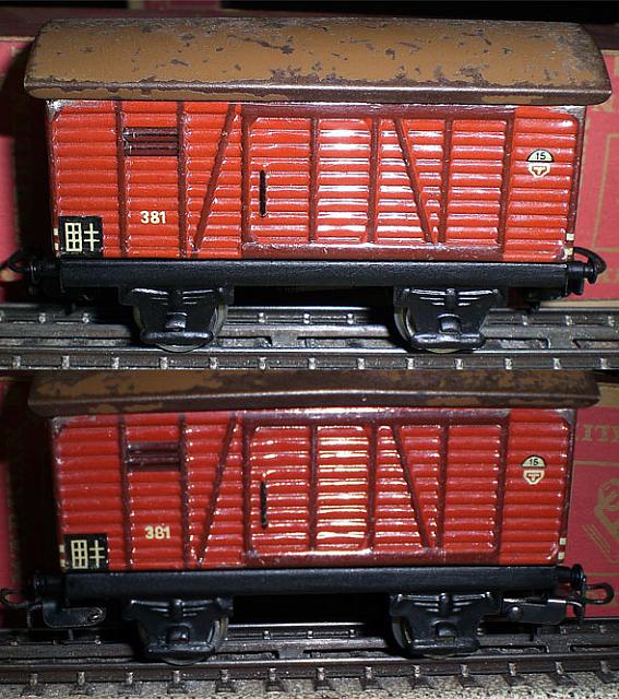 RS 800 Treinset + 7 blikken goederen wagens (Order 00027 )