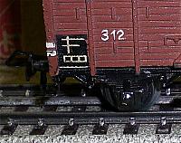 312 Gesloten goederen wagen( object 00014 )