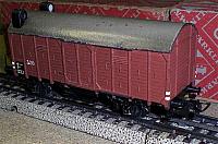 320 Gesloten sluit goederen wagen ( object 00018 )